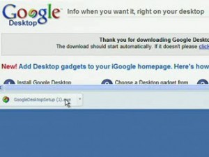 Google Chrome Status Bar